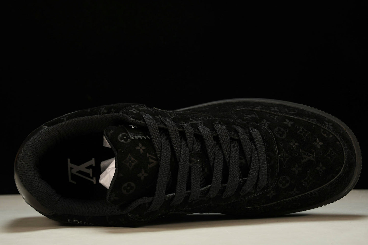 Louis Vuittоп x AF1 by Virgil Abloh 'Triple Black'
