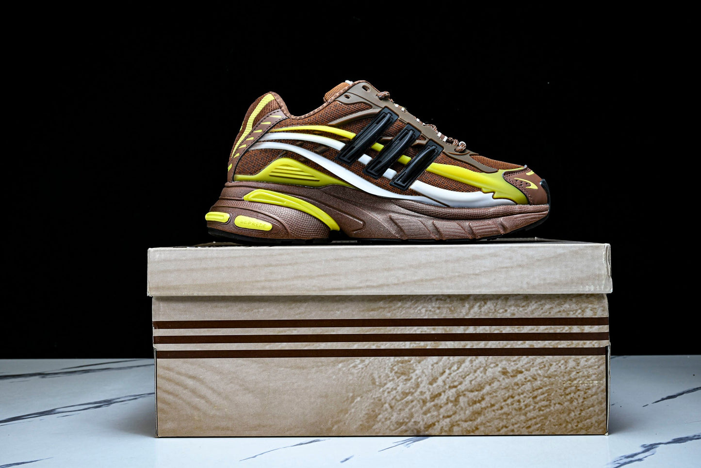 AD1STAR Jellyfish x Pharrell Williams x Virginia 'Brown Yellow'