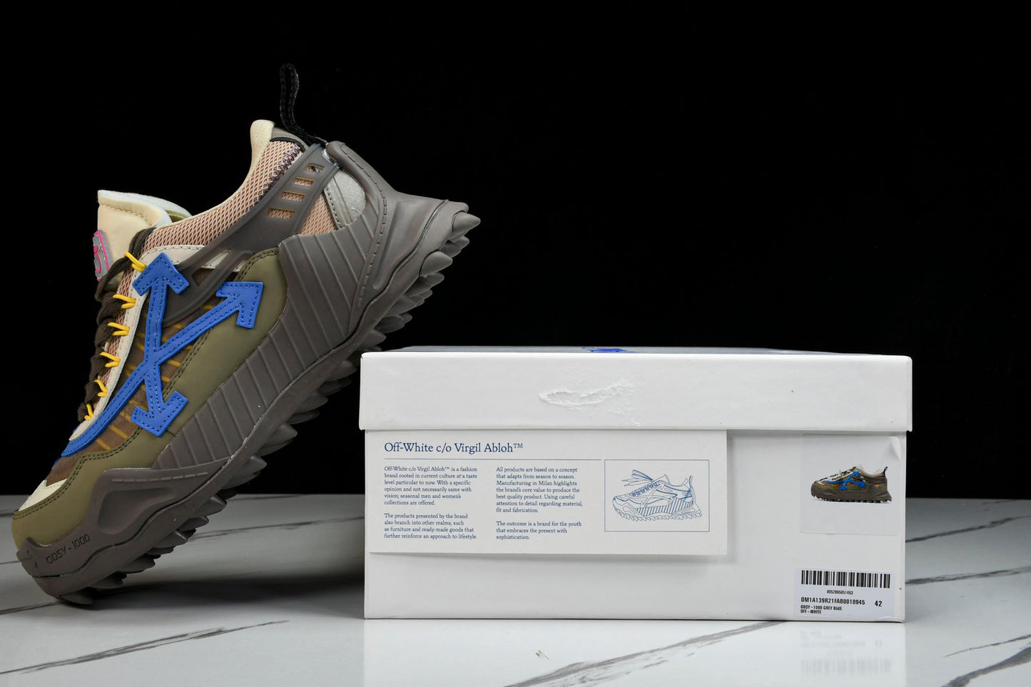 Off-White ODSY-1000 'Brown Grey Blue'
