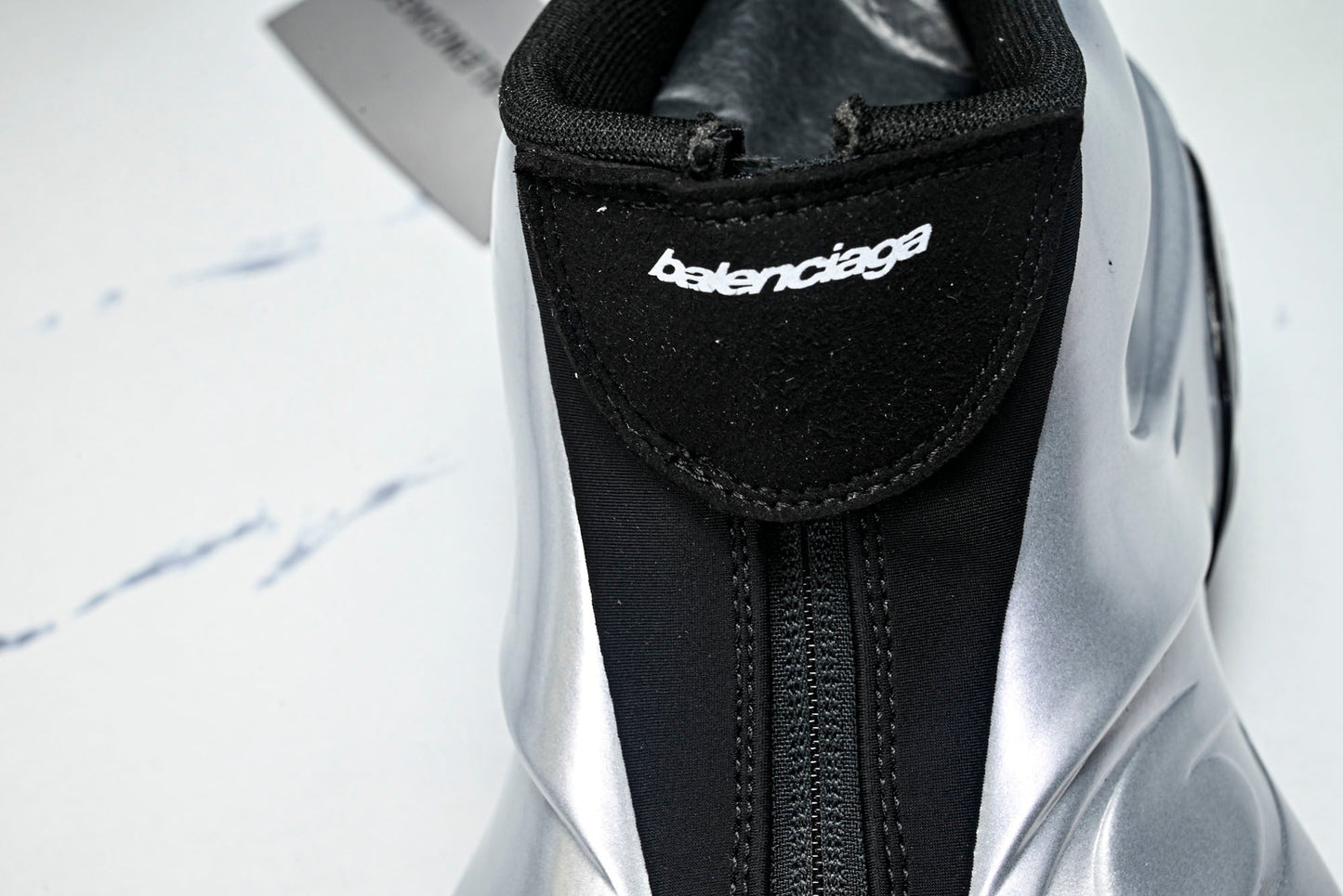 Вalenciaga Basketball Sneaker 'Silver'