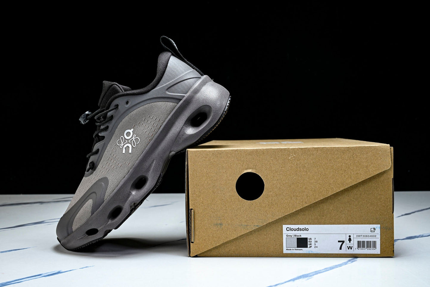 LOEWE × ON Cloudsolo 'Grey Black'