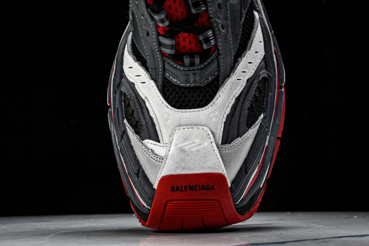 Вalenciaga Platform Sneaker 'Black Grey Red'