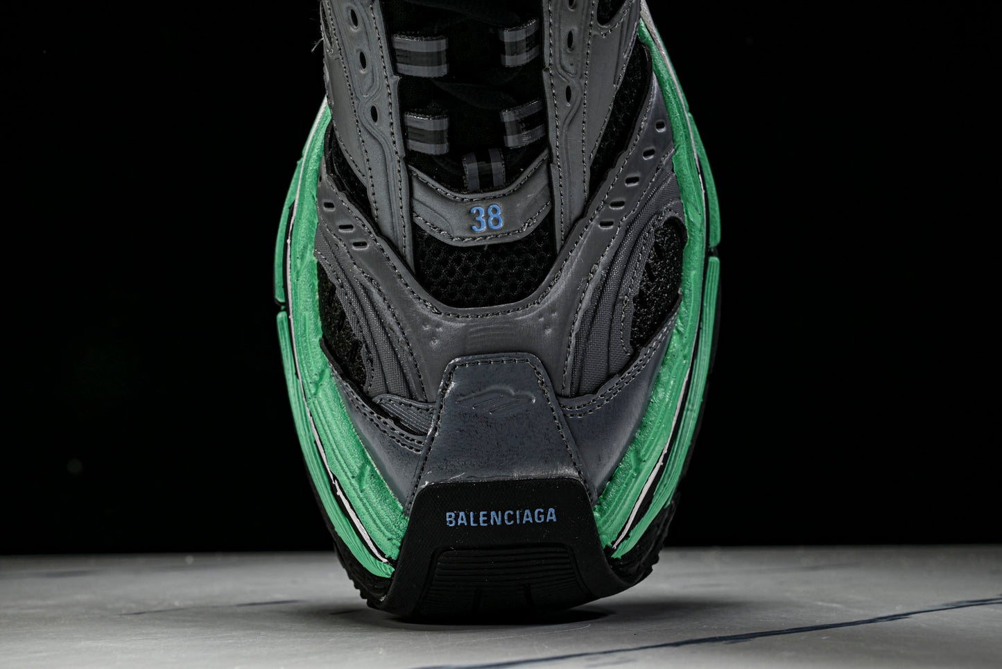 Вalenciaga Platform Sneaker 'Black Green Grey'
