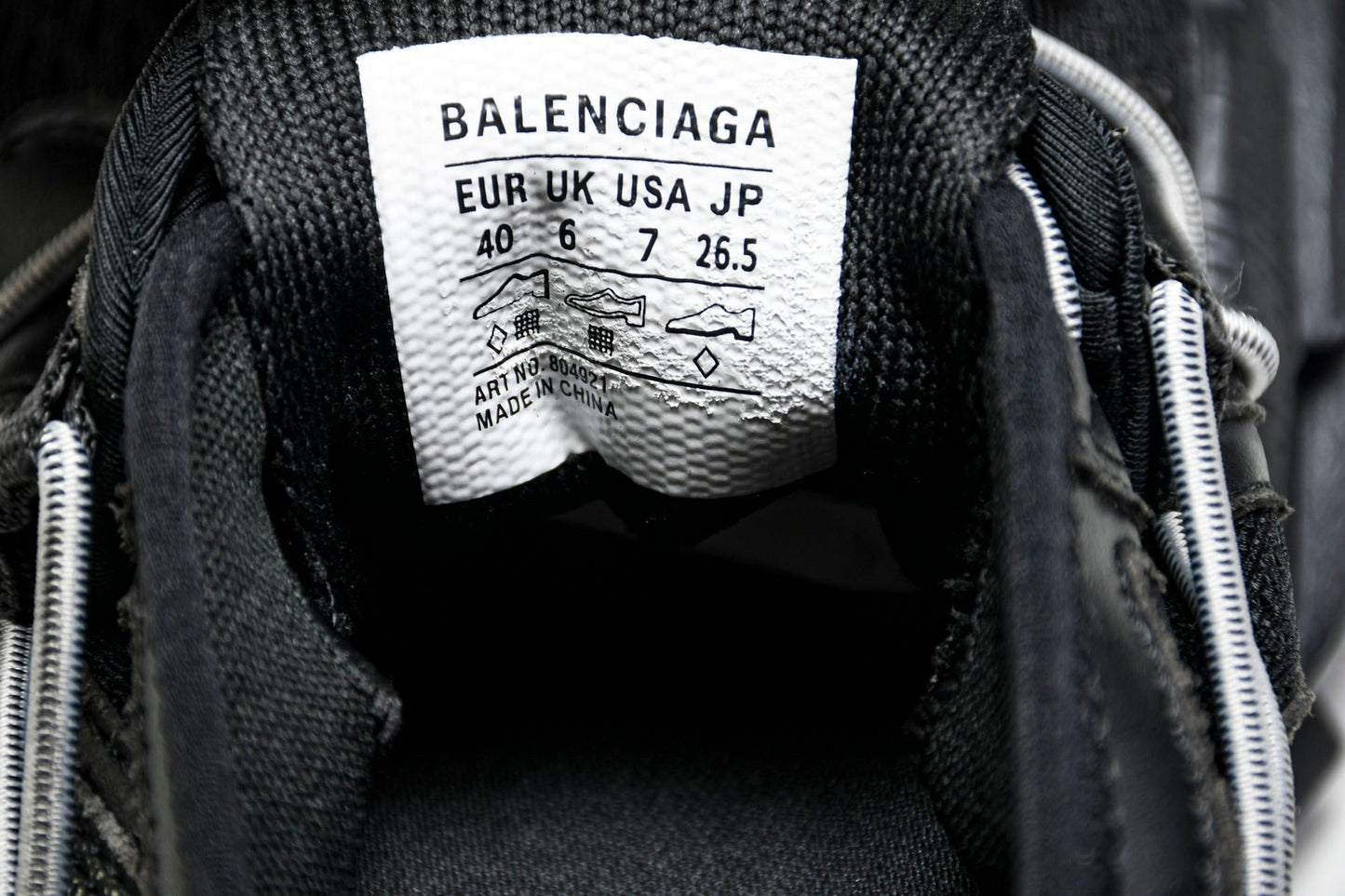 Вalenciaga Hike Sneaker 'Black'