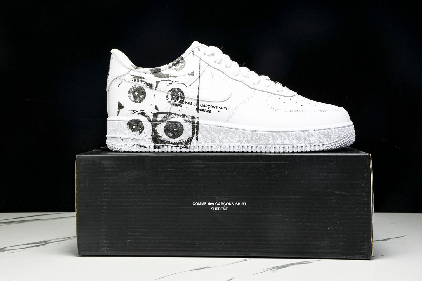 AF1 x Comme des Garcons SHIRT x Supreme 'Eyes'