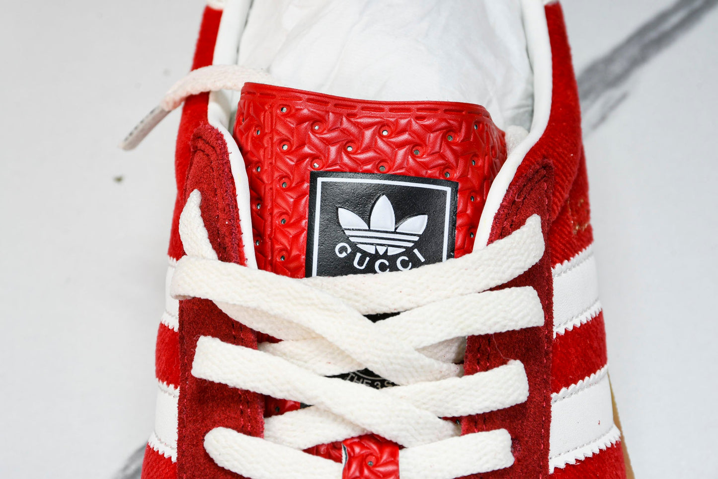 Guссi x Gazelle 'Red Velvet'