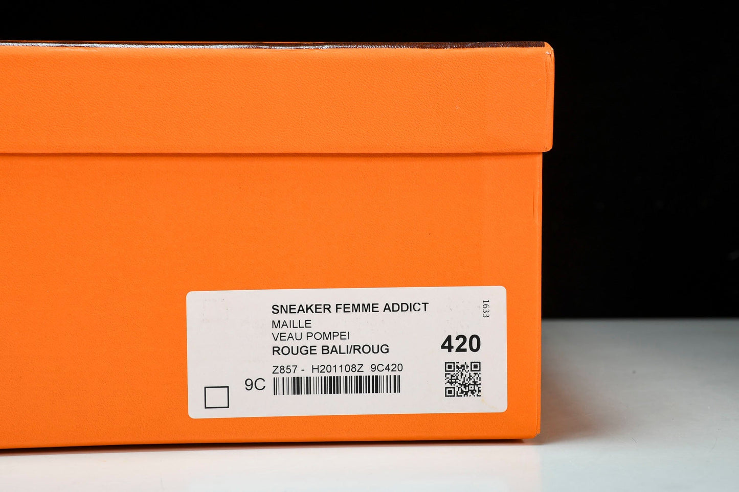 Нermès Depart Sneaker 'Noir Blanc'