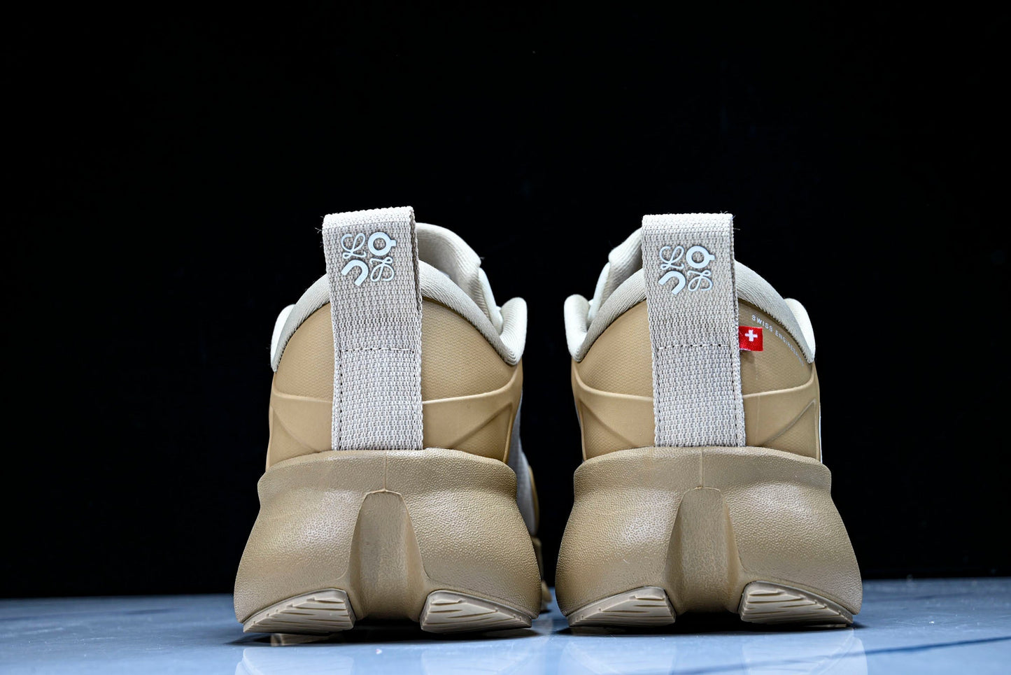LOEWE × ON Cloudsolo 'Dark Sand Cream'
