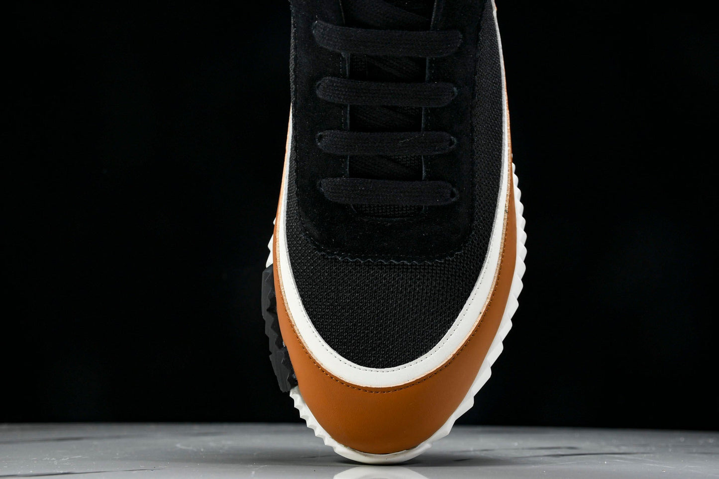 Нermès Bouncing Sneaker Panelled 'Noir Marron Blanc'