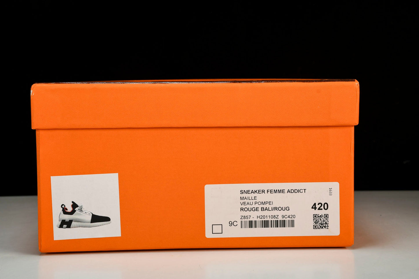 Нermès Depart Sneaker 'Noir Blanc'