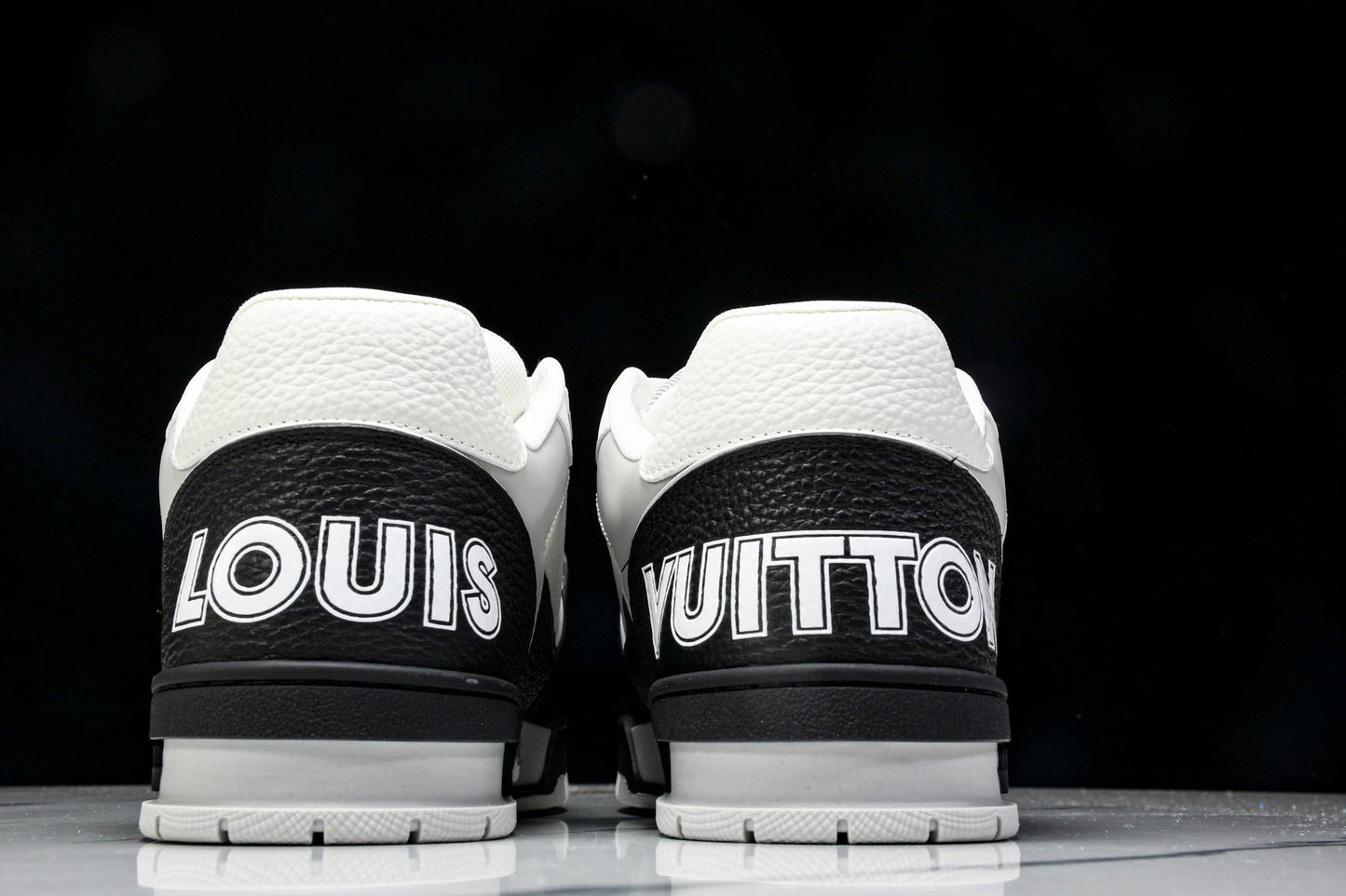 Louis Vuittоп Trainer Low Velcro Strap 'Perforated Black'
