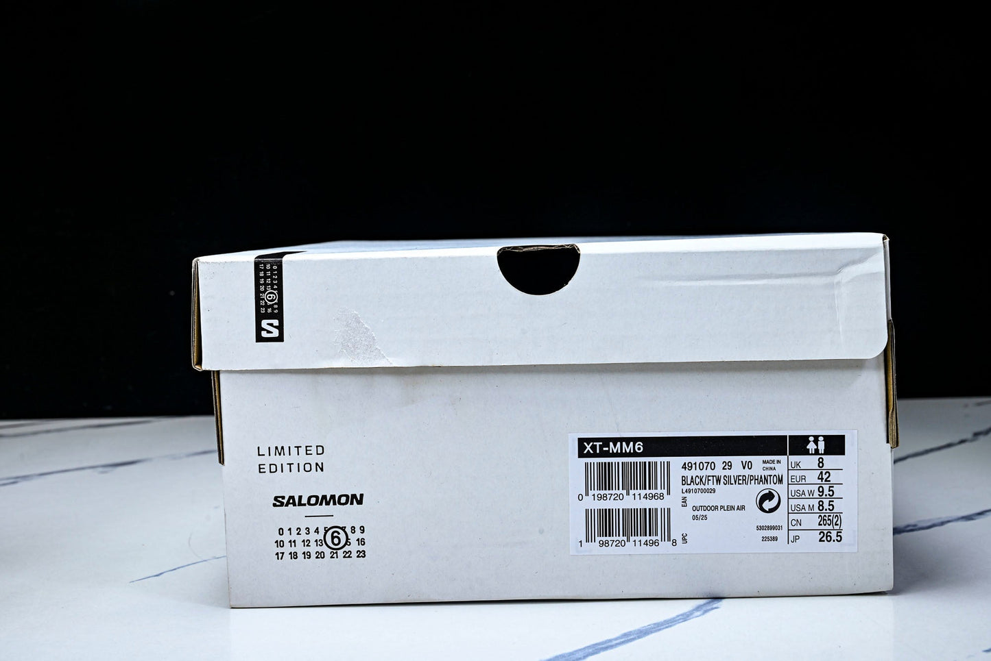 Salomon x Maison Margiela XT-MM6 'Black Silver'