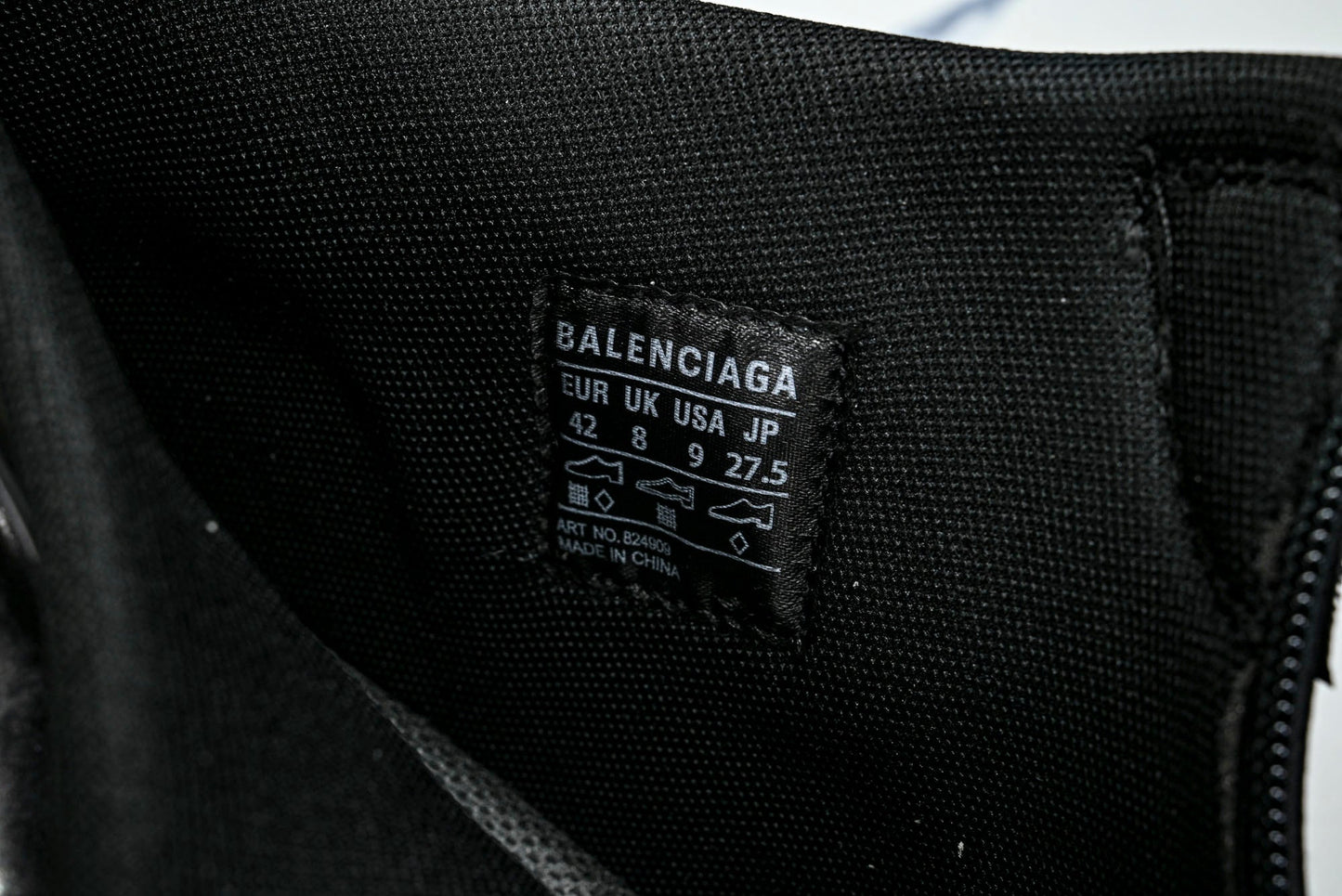 Вalenciaga Basketball Sneaker 'Black'