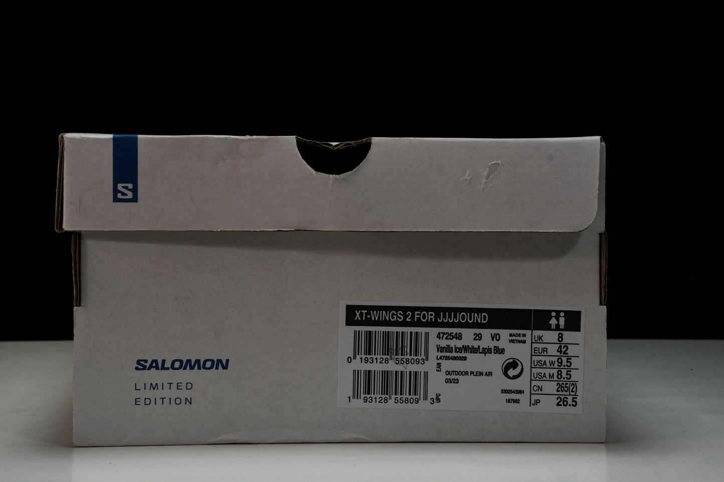 Salomon x JJJJound XT-Wings 2 'Lapis Blue'