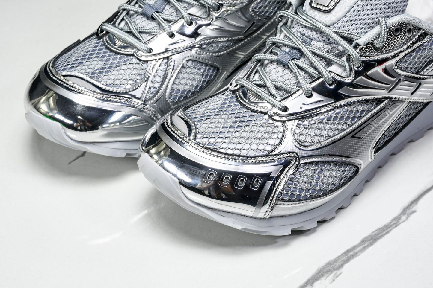 Вottega Veneta Orbit Sneaker 'Silver Grey'